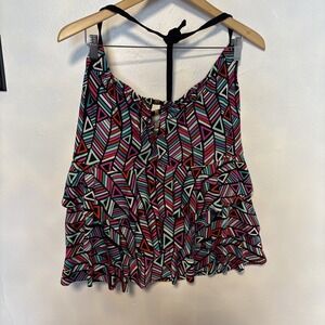 Sonnet Shores Womens Tankini Top BLACK, BLUE, GREEN PINK, WHITE Size 16